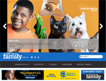 Tablet Screenshot of littlerockfamily.com